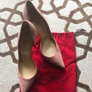 Christian Louboutin heels.